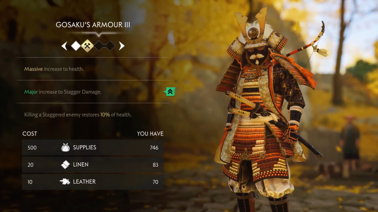 Ghost of Tsushima How to Get Gosaku Armor Key Locations Attack of