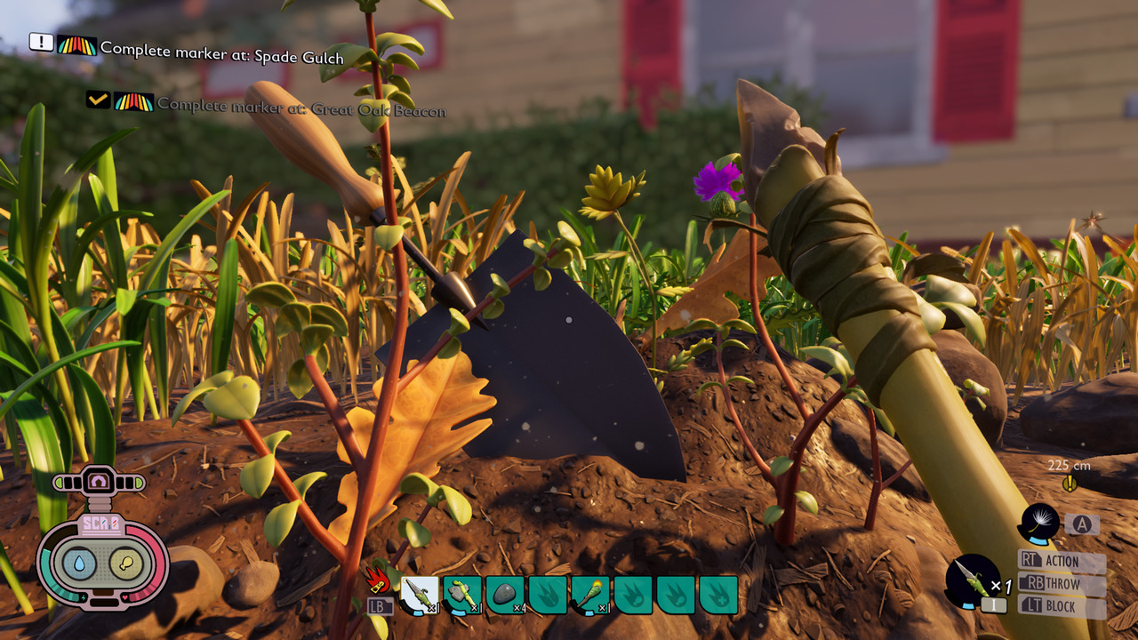 Grounded Spade Gulch Location Complete Marker at Spade Gulch