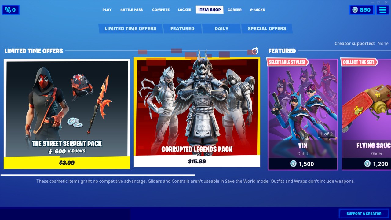 Corrupted Pack Fortnite - Is the Corrupted Legends Pack Worth It? | Attack of the Fanboy