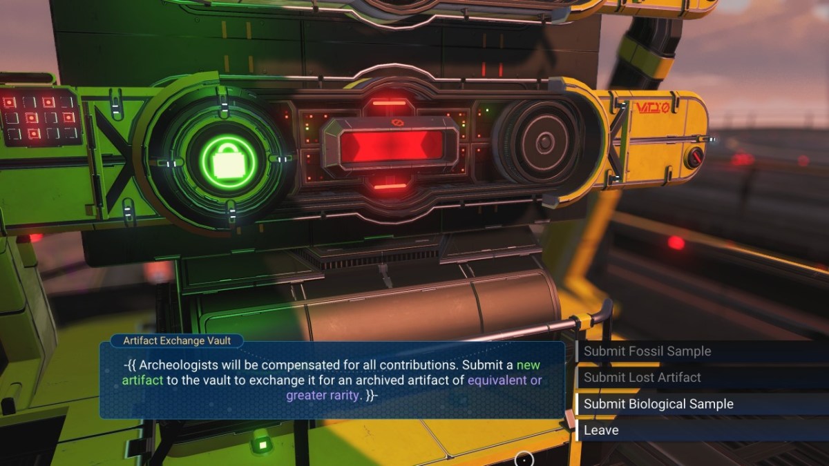 No Man's Sky Artifact Exchange - How to Find and Use Artifact Exchange Terminals