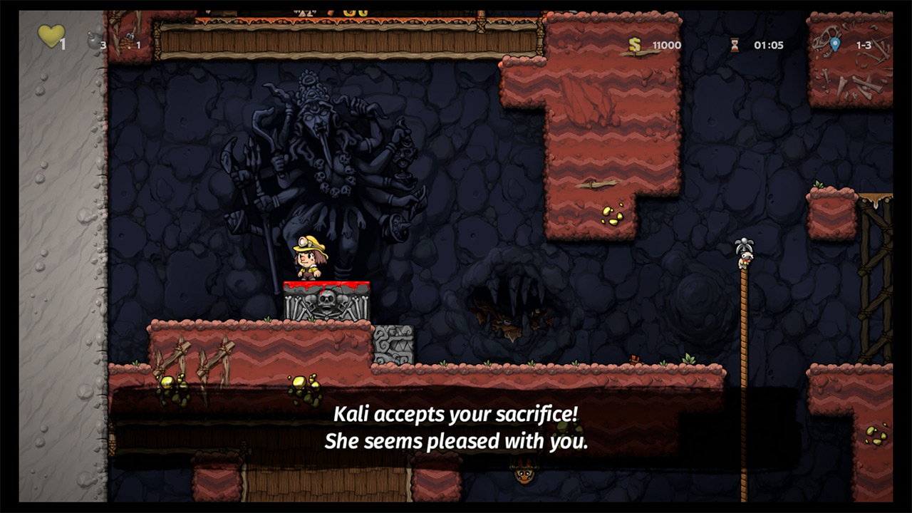 Spelunky 2 guide: Why the Kali Altar is worth your time