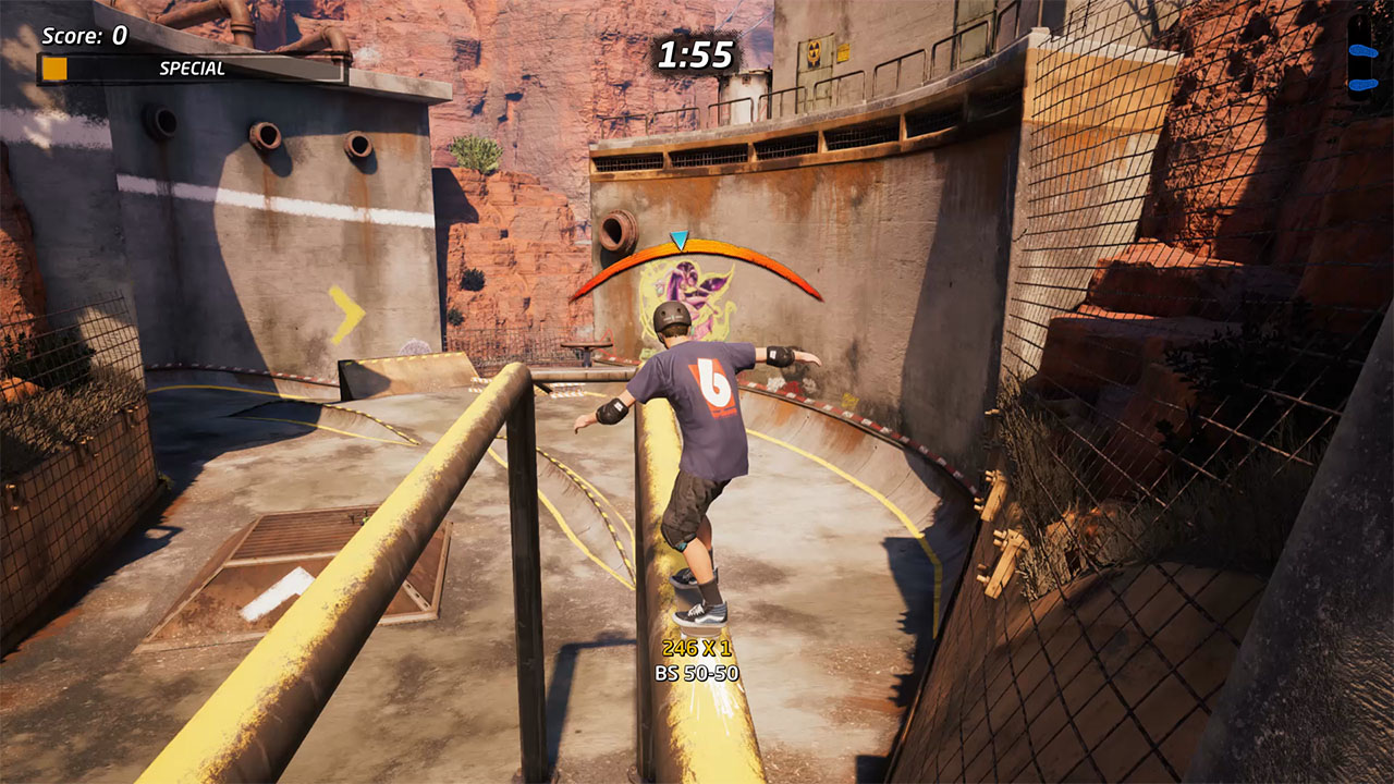 Tony Hawk's Pro Skater 1 + 2 How To Open 5 Valves In Downhill Jam