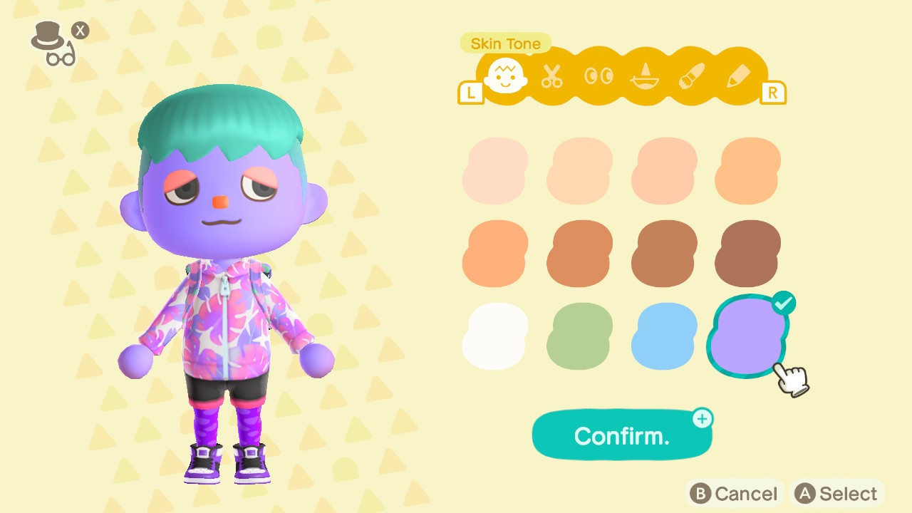Animal Crossing Halloween Update How to Get New Face and Body Paint Colors Attack of the Fanboy