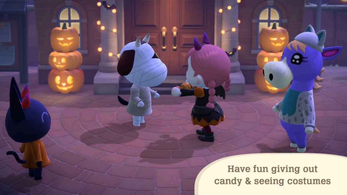 Animal Crossing New Horizons Candy Trick or Treat