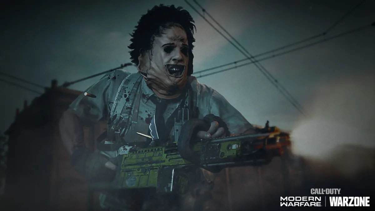 Call of Duty Warzone Leatherface Skin Texas Chainsaw Massacre