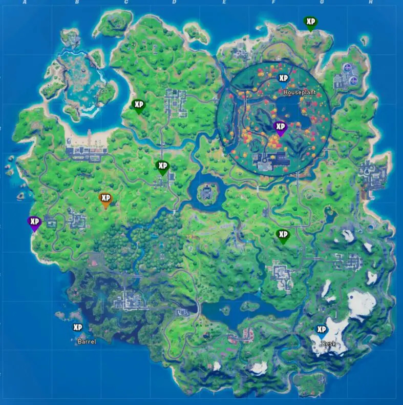 Fortnite - All Season 4 Week 6 XP Coins Locations | Attack of the Fanboy