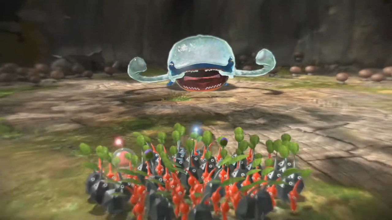 Pikmin 3 Deluxe Boss Guide How To Beat Armored Mawdad First Boss Attack Of The Fanboy