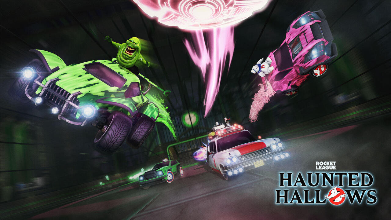 Rocket-League-Haunted-Hallows-Ghostbusters-Event