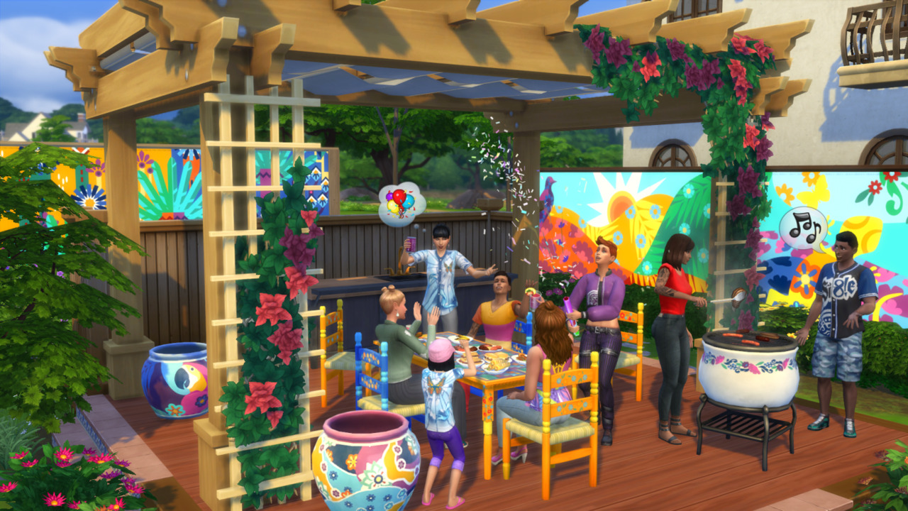 The Sims 4 October Update Hispanic Heritage Month