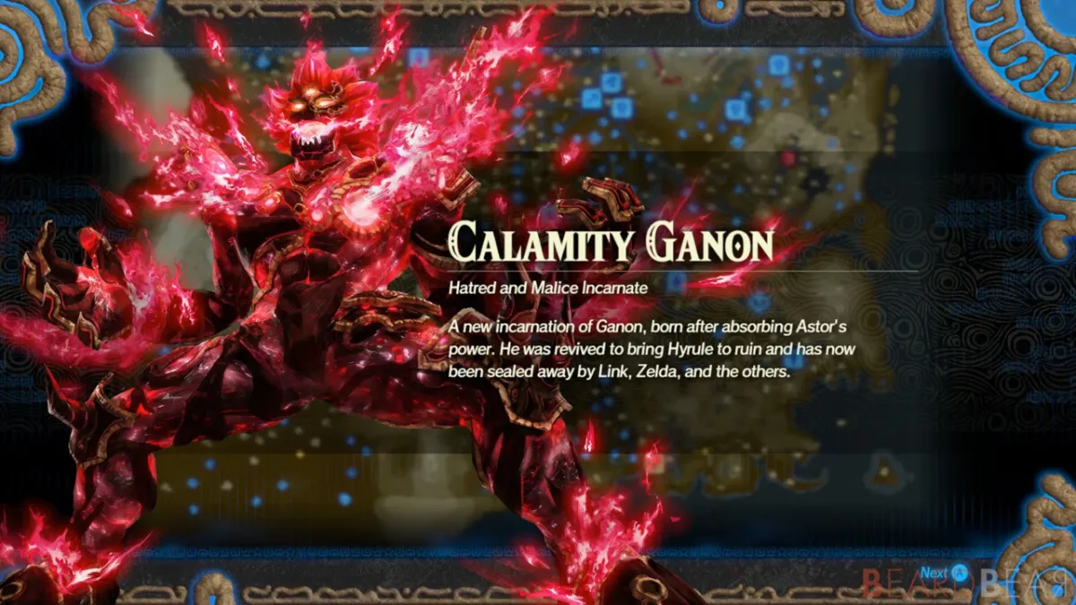 Hyrule Warriors Age of Calamity Ganon