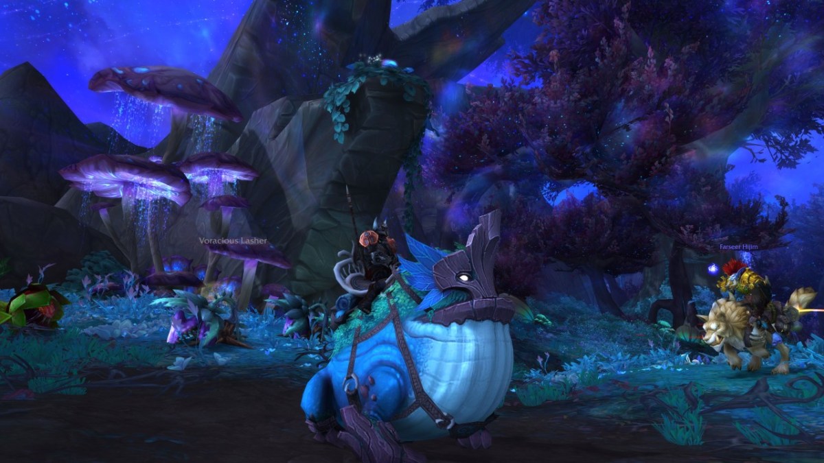 World of Warcraft Shadowlands: How to Earn Arboreal Gulper Frog Mount