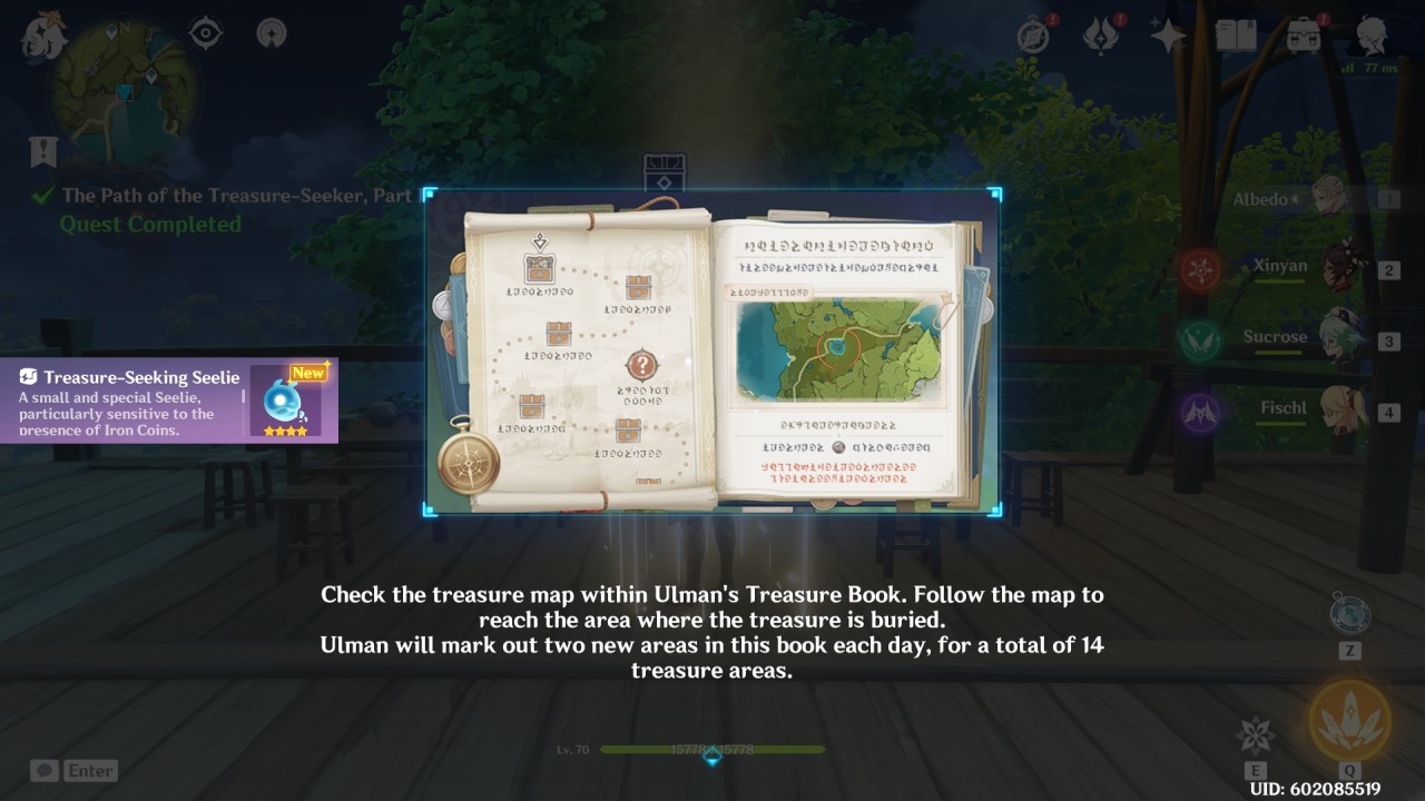 Genshin Impact Guide Mt. Aozang Treasure Area Attack of the Fanboy