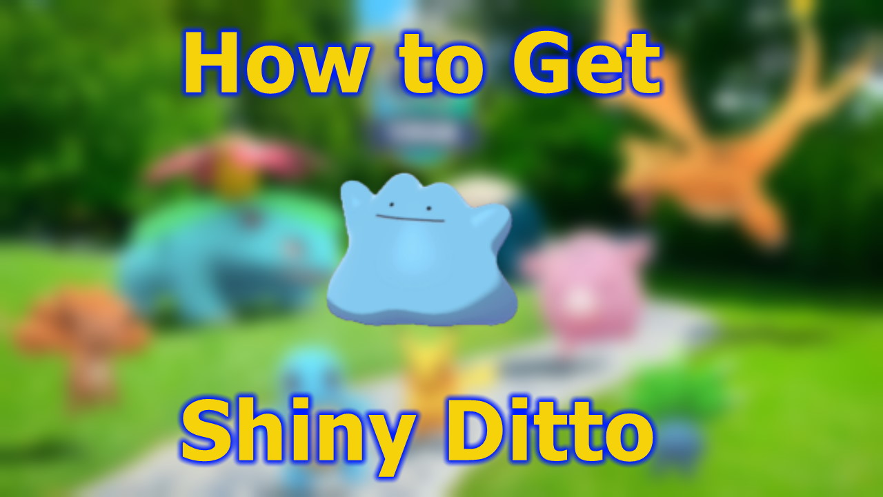 Shiny Ditto, How To Get Shiny Ditto in Pokemon Quest