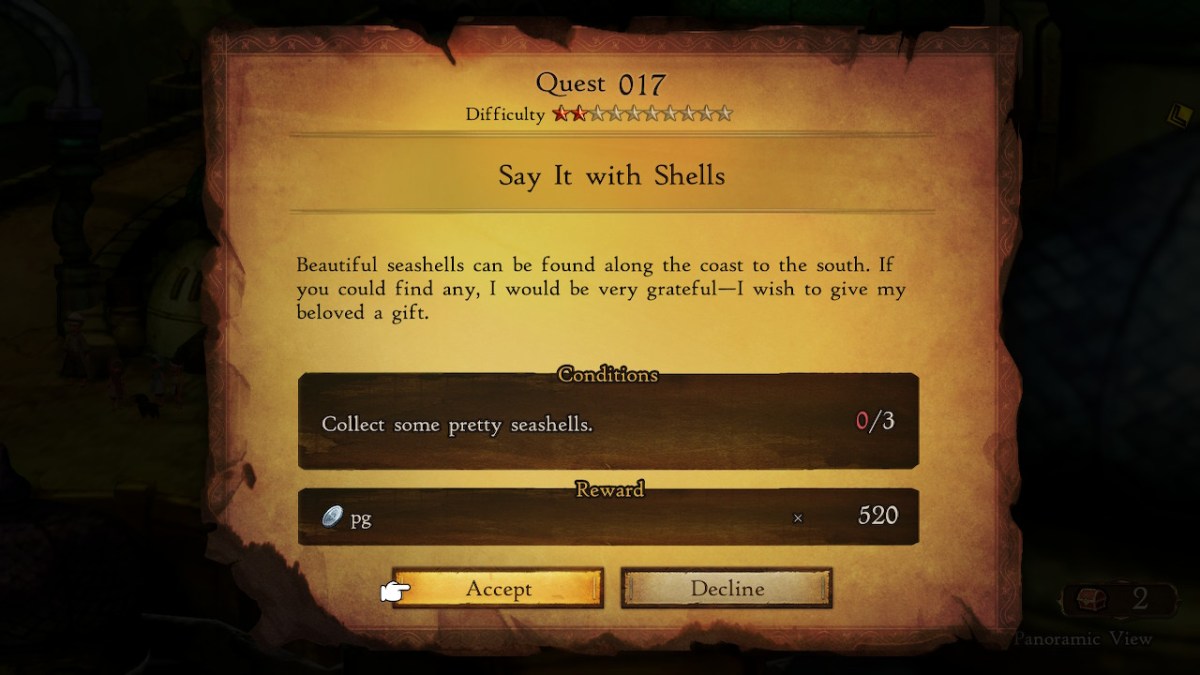 Bravely Default 2 - Say It with Shells Side Quest Guide