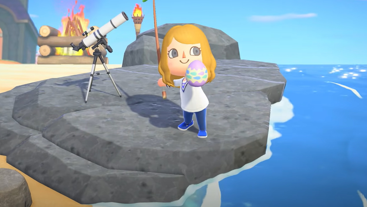 Animal Crossing New Horizons How to Find Water Eggs For Bunny Day