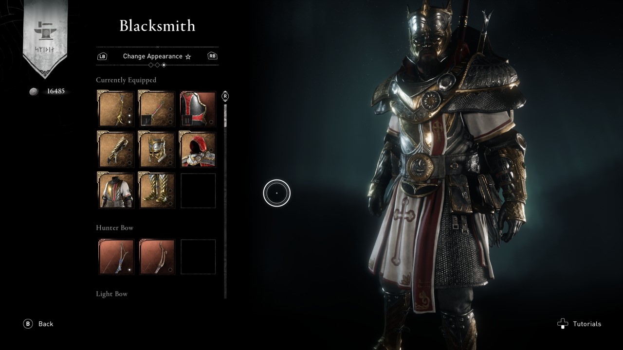 Assassin's Creed Valhalla How to Change Gear Appearance With Transmog