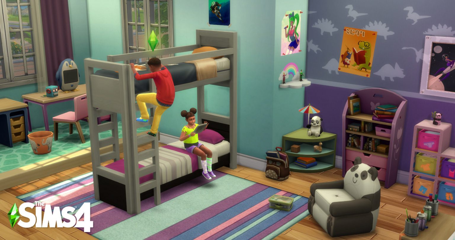 custom content sims 4 bunk beds