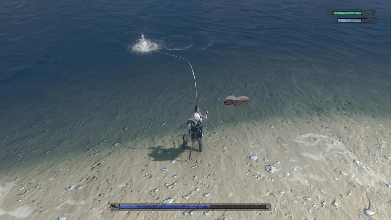 Nier-Replicant-Fishing-Blowfish