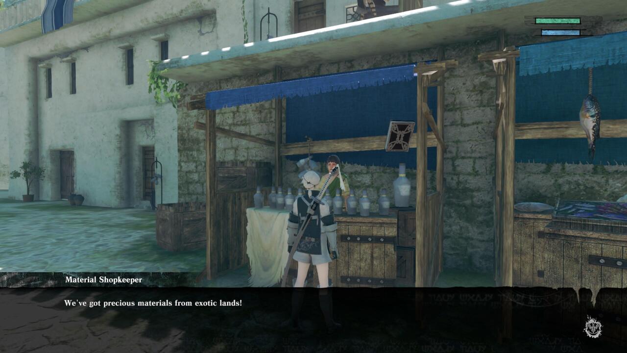 Nier Replicant Where to Get Wheat, Medicinal Herbs, and Sardines A