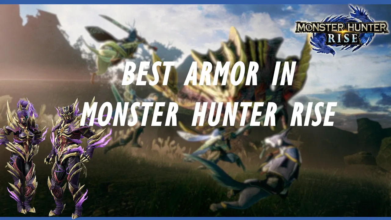 monster hunter rise armor sets