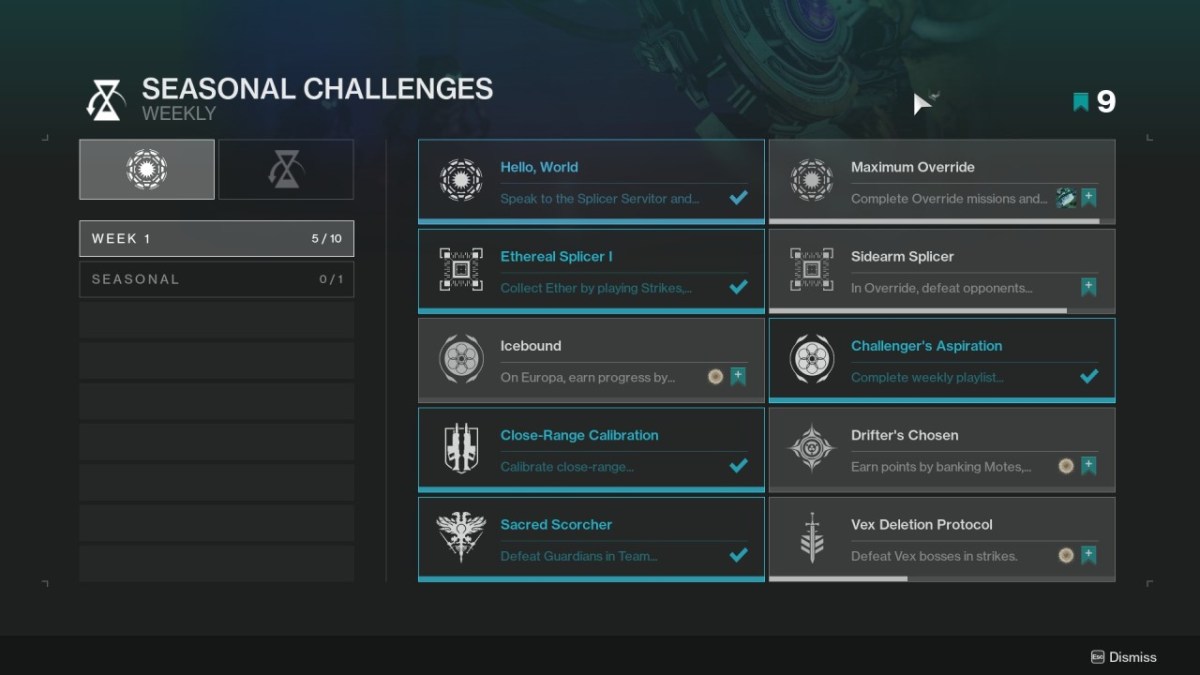 Destiny 2 Season of the Splicer: Week 1 Challenges and How to Complete Them
