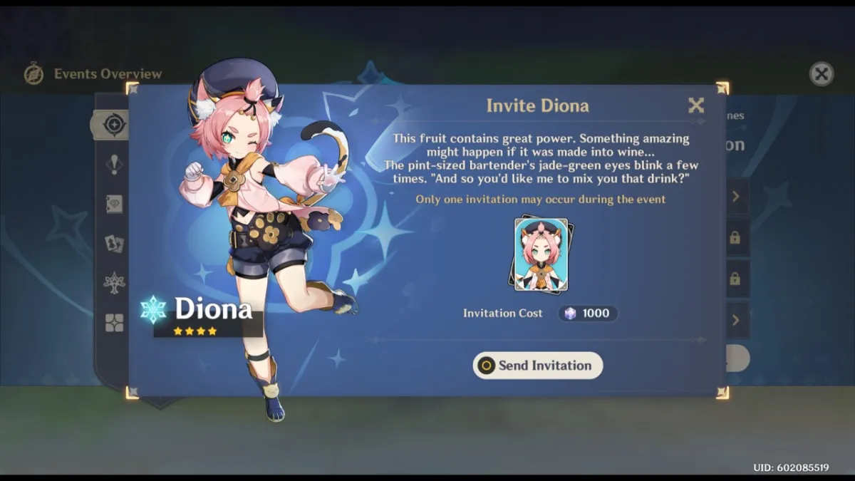 Genshin Impact Free Diona - How to Get Diona from Energy Amplifier Event