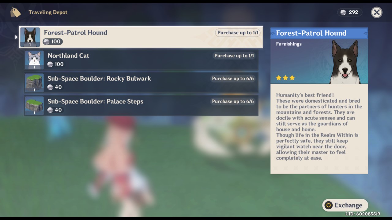 Genshin Impact Teapot Salesman Inventory (April 30th May 2nd