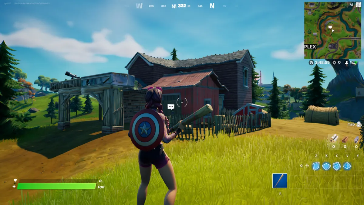 Fortnite Search the Farm for Clues Quest