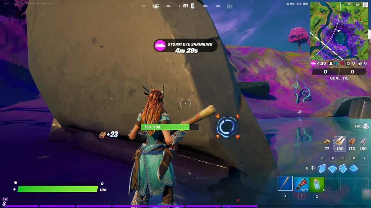 Fortnite Cannot Collect Challenges Fortnite How To Collect Stone From The Aftermath Attack Of The Fanboy