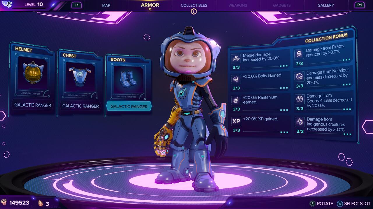 Ratchet and Clank Rift Apart: All Armor Sets and How to Get Them ...