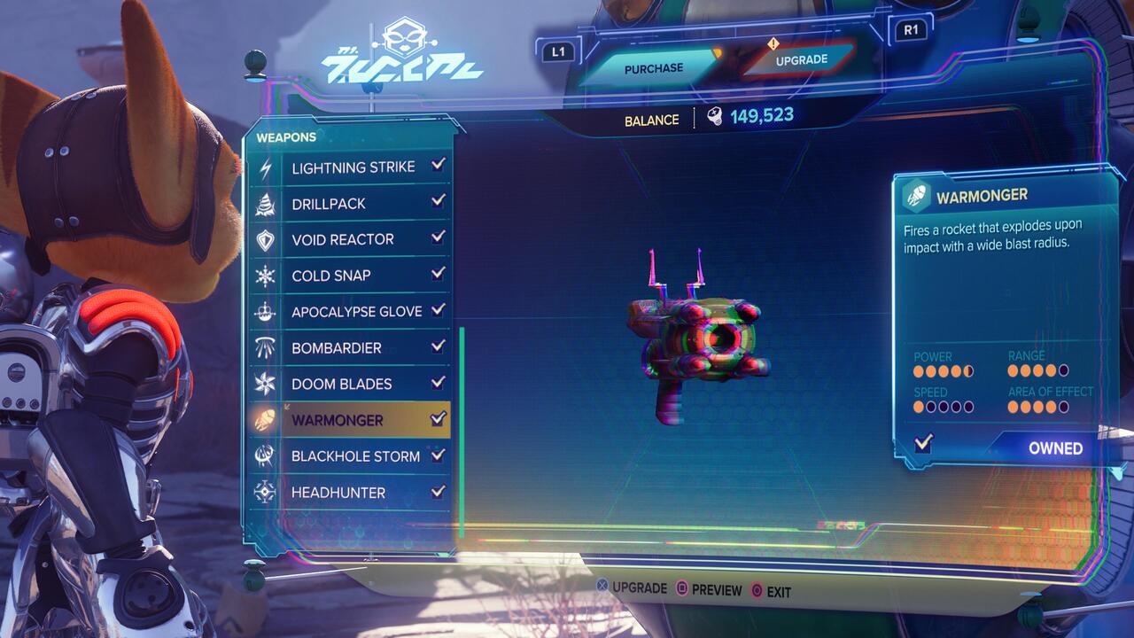 Ratchet and Clank Rift Apart All Weapons and How to Get Them Attack