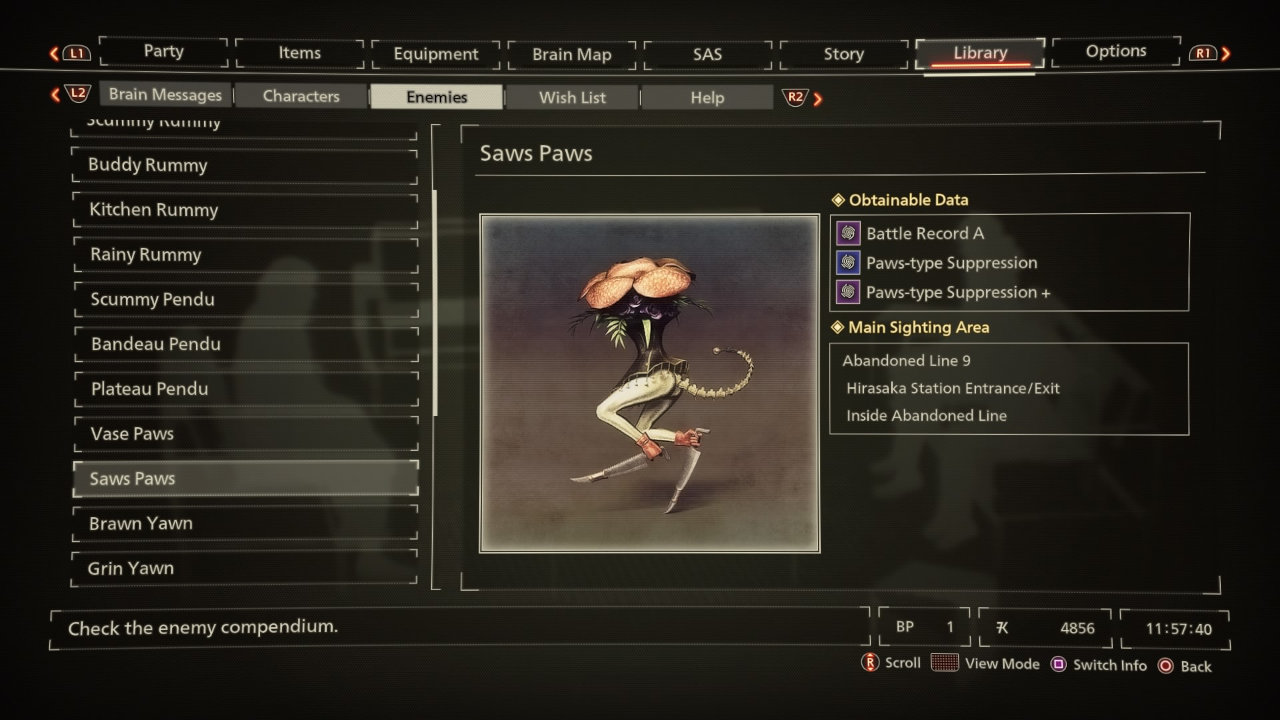 Scarlet Nexus Where to Find Saws Paws Eyes That See All Attack of