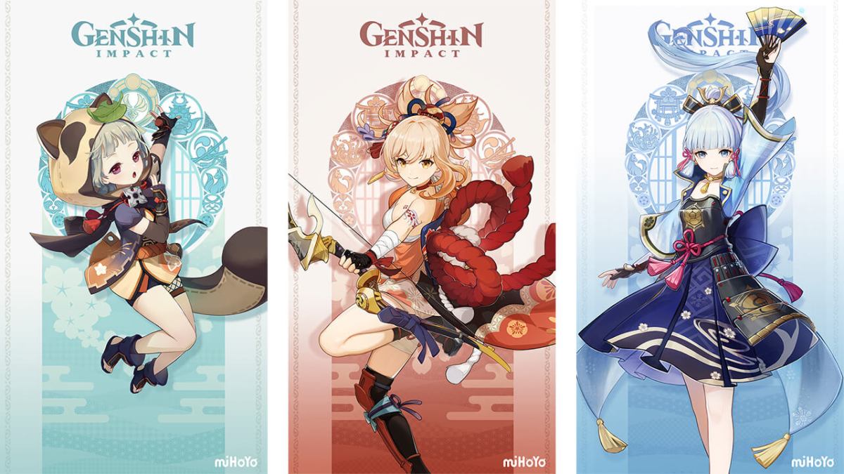 Genshin Impact Reveals Sayu, Yoimiya and Ayaka, Possibly Coming in Version 1.7