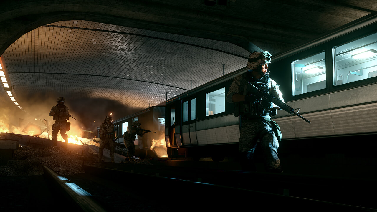 Image of Battlefield 3 map "Operation Metro"