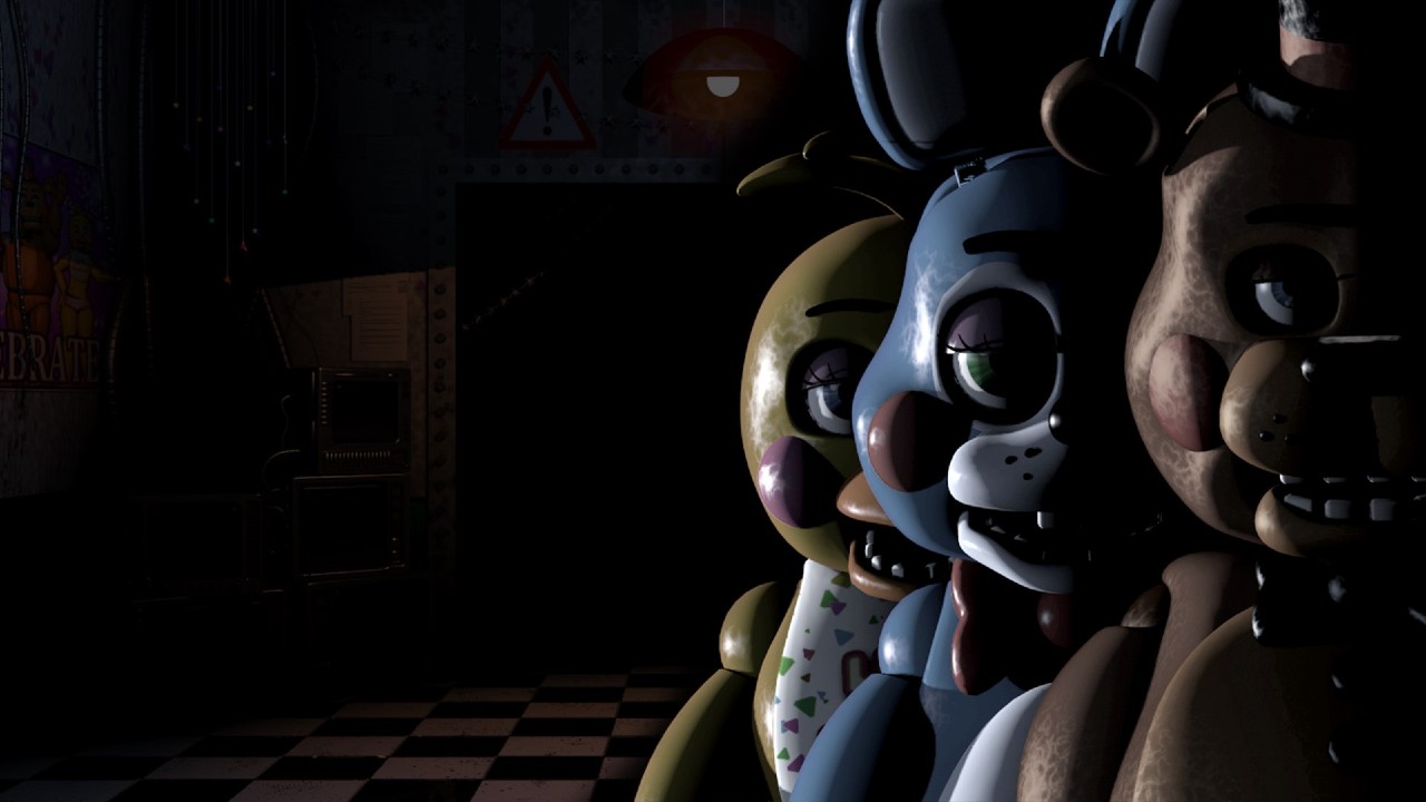 The Five Nights at Candy's Remastered cameras have been improved to be  darker (old on left, new on right) : r/fivenightsatfreddys