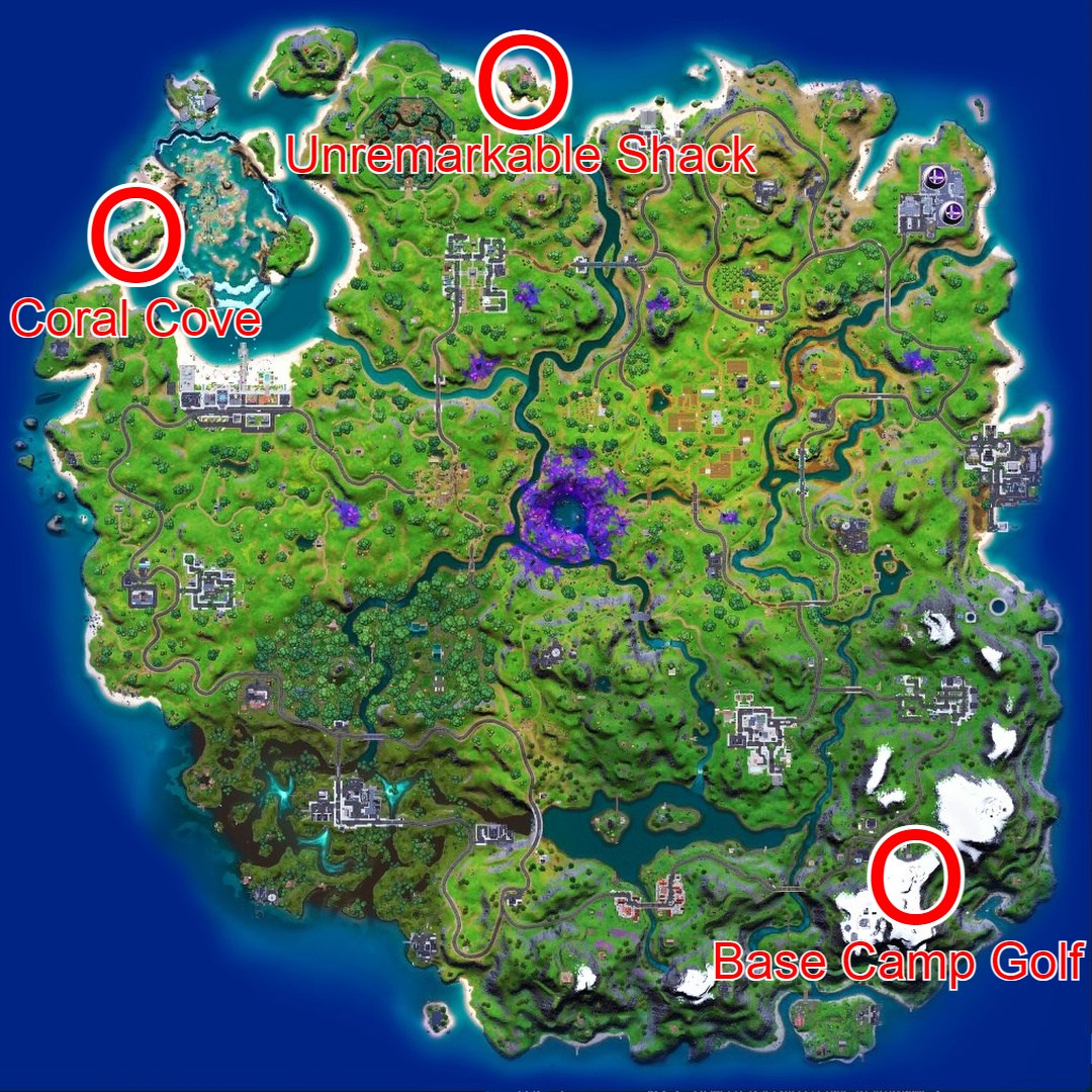 Fortnite-Coral-Cove-Unremarkable-Shack-Base-Camp-Golf-Locations