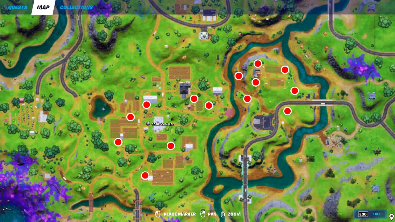 Fortnite-Cow-Decoys-Locations-Map