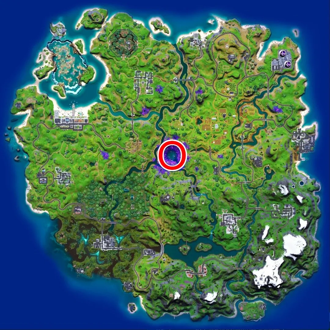 Fortnite-Party-UFO-Location-Map
