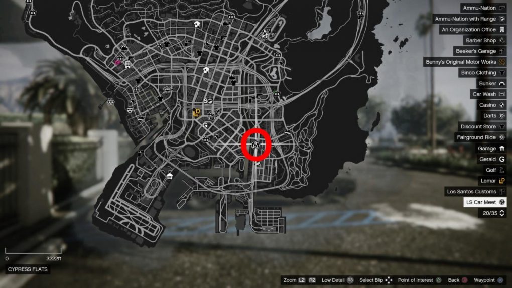 media player gta online locations