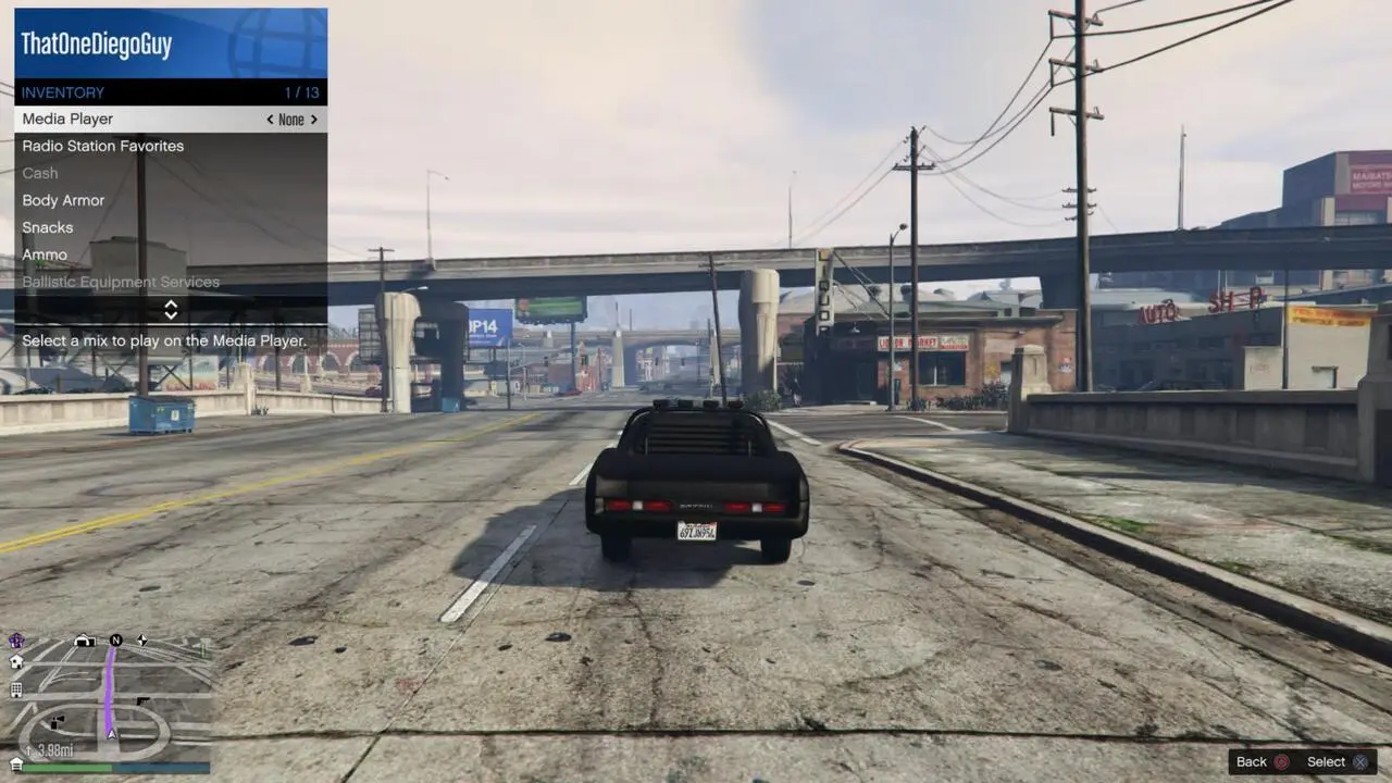 how to use media player on ps4 gta 5