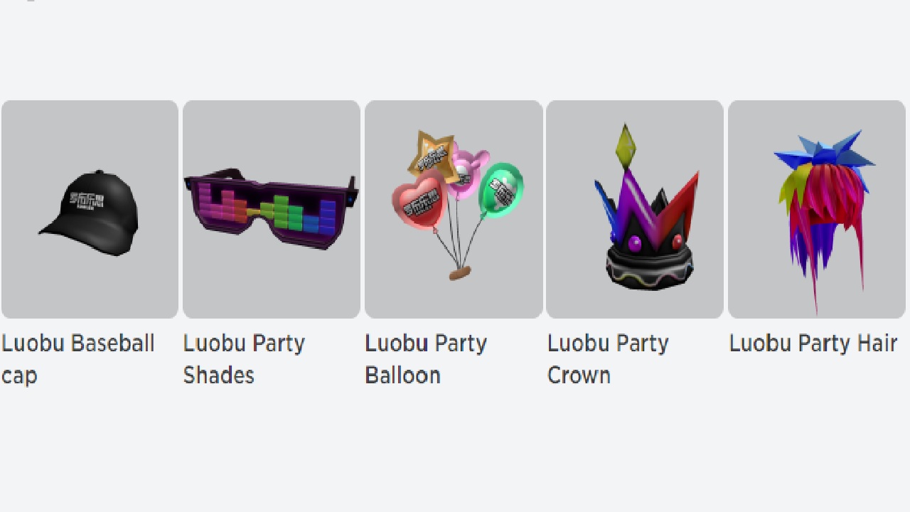 Roblox-Luobu-Avatar-Items