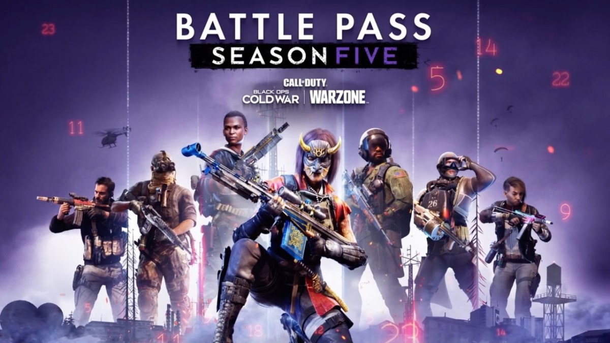 Call of Duty Black Ops Cold War Season 5 Battle Pass