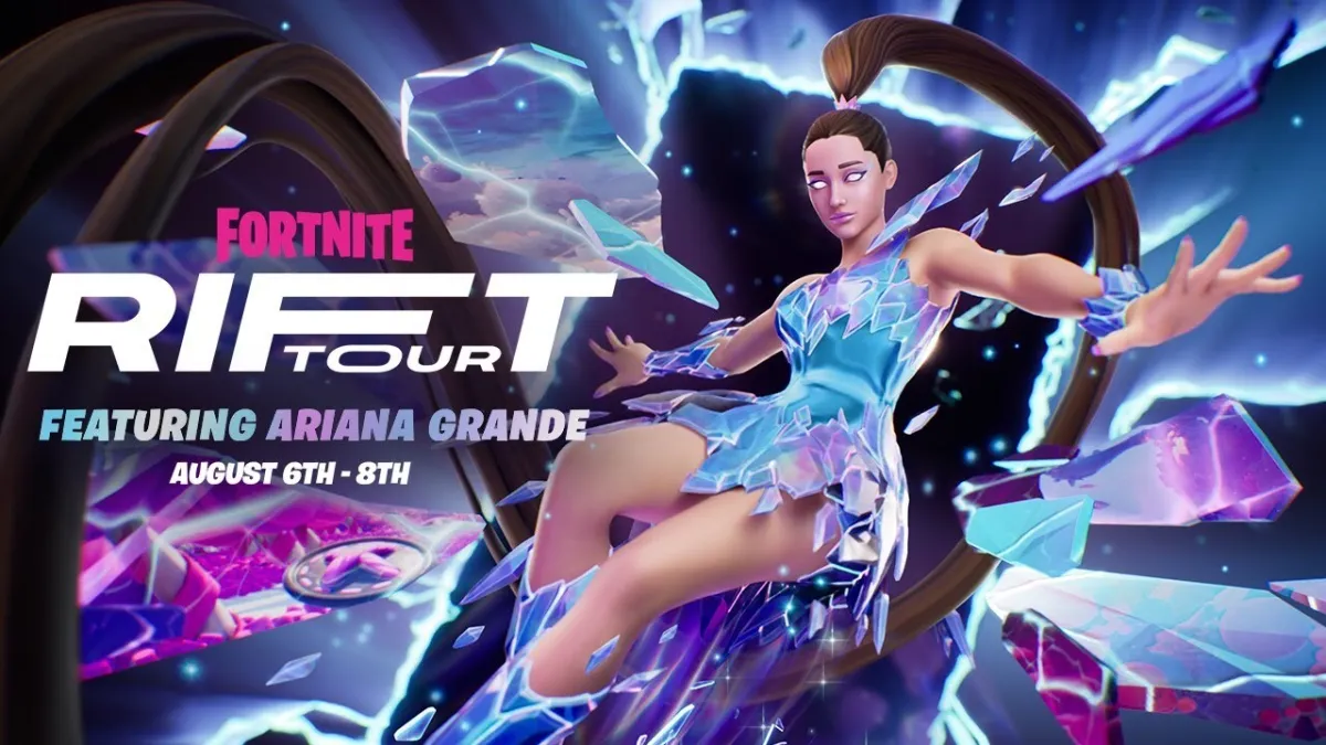 Fortnite Rift Tour Featuring Ariana Grande