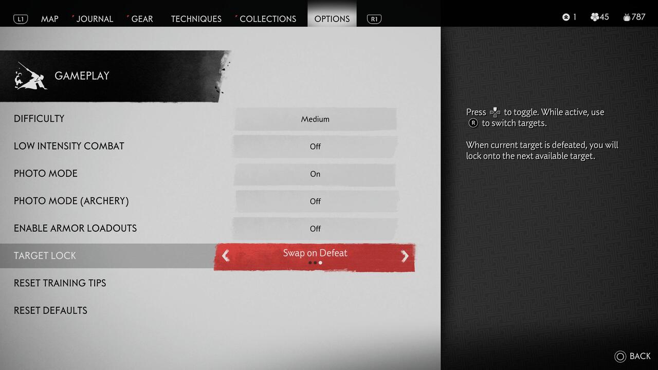Ghost of Tsushima How to Enable Target LockOn