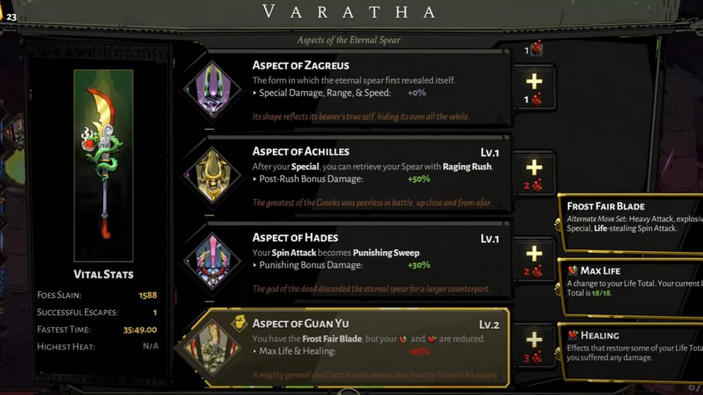 How to Unlock Hidden Aspects in Hades (Upgrade Weapons)