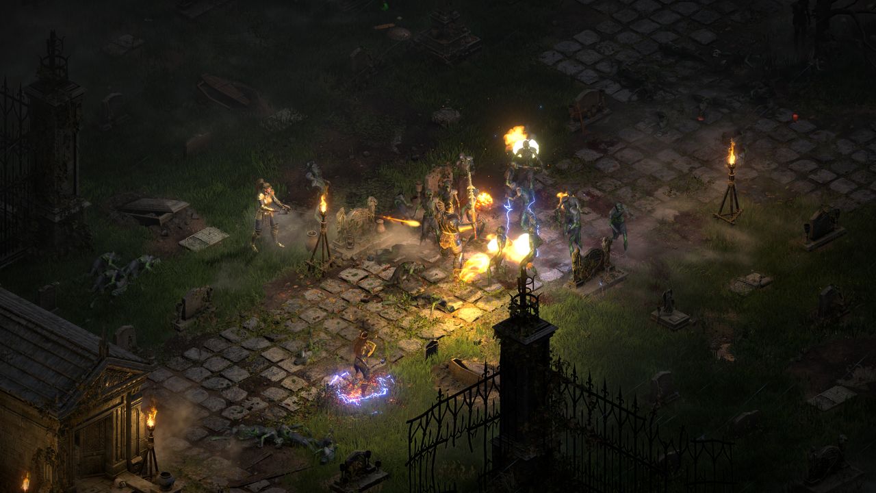 is diablo 2: resurrected cross platform