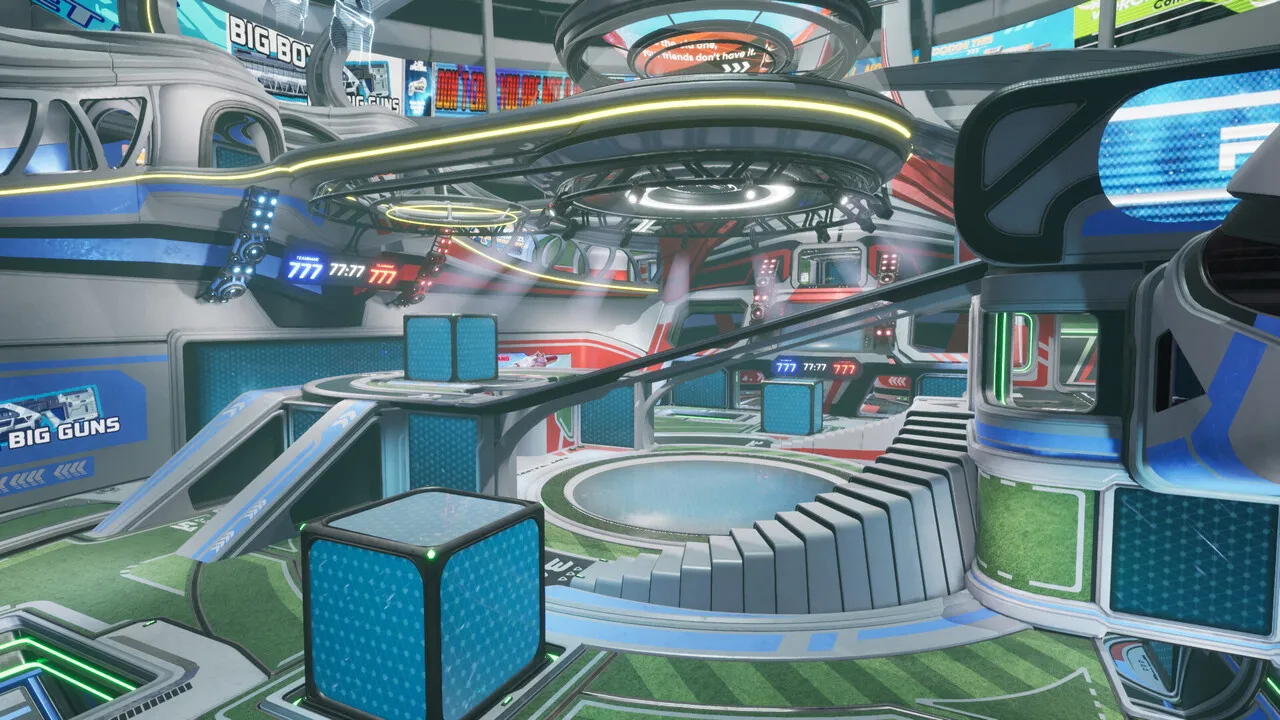 Featured image for Splitgate Stadium map guide article