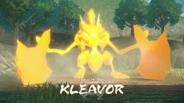 Noble Pokémon Kleavor in Pokémon Legends: Arceus