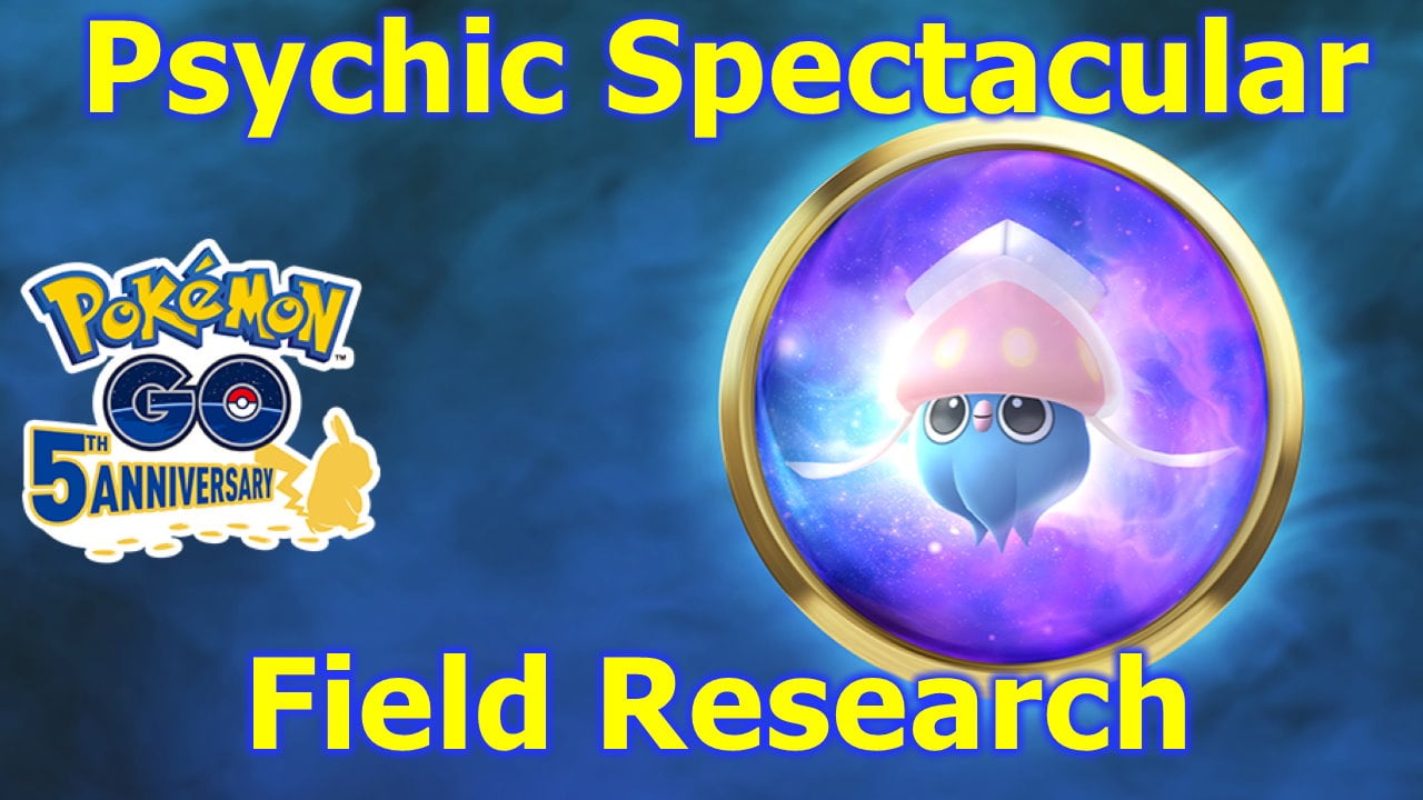 Pokémon GO Psychic Spectacular Field Research Rewards and Tasks