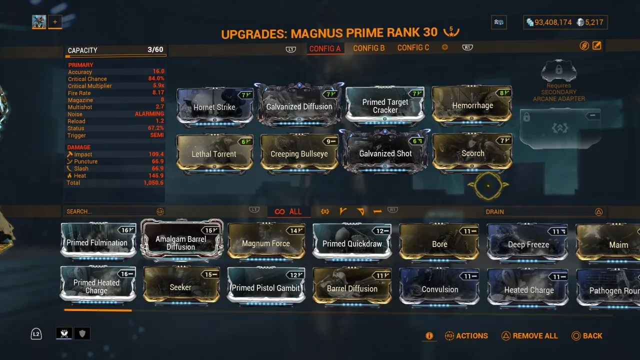 Warframe-Magnus-Prime-Build